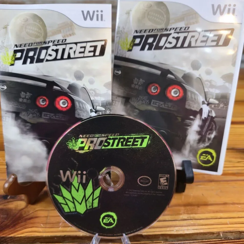 Need For Speed: Prostreet For Wii Racing Pro Street Complete & Tested